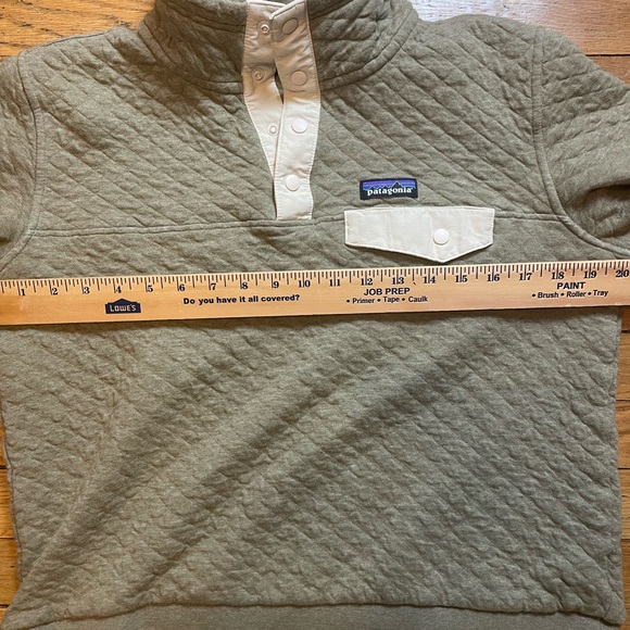 Rare!! Patagonia Organic Quilted Snap-T Pullover - Picture 3 of 4